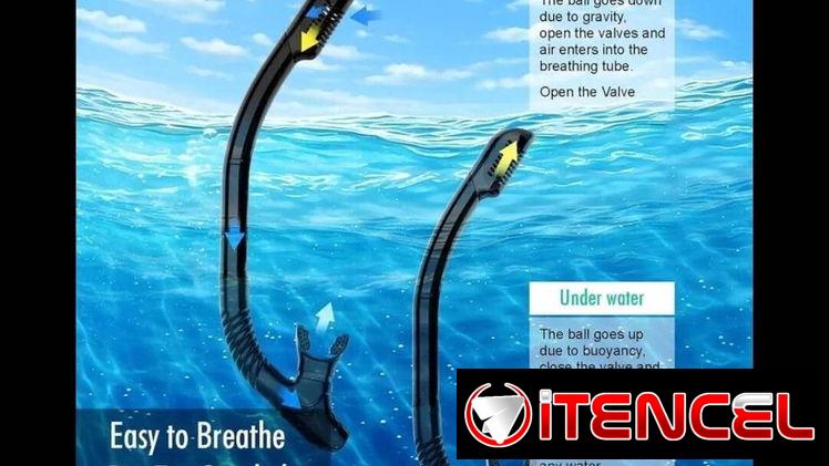 Caretas de buceo con snorkel