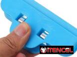 Pinzas plásticas azules ajustables para la reparación de pantallas
