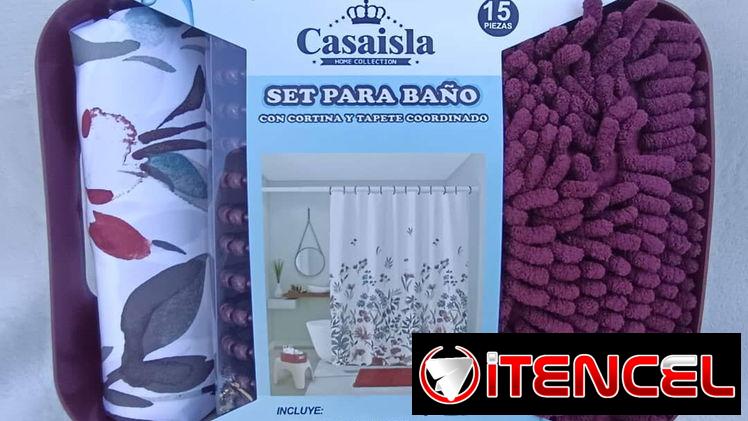 Set para baño completo (3 en 1 piezas) 🛁30 usd. Buen regalo para le hogar. Escríbeme al WhatsApp 56249037