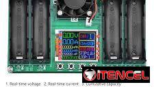 🔋 Probador de Capacidad y Resistencia Interna para Baterías 18650 ⚡