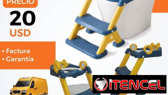 Escalera con asiento Reductos de inodoro infantil Hogar