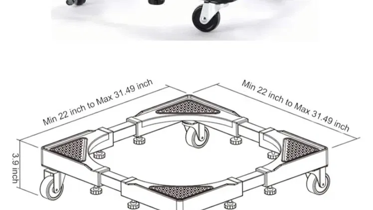 SOPORTE PARA ELECTRODOMÉSTICOS CON RUEDAS