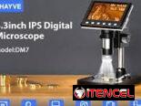 Microscopio digital IPS Hayve de 4.3 pulgadas (Modelo: DM7)