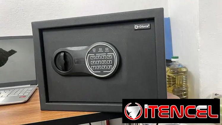 Caja fuerte 18 litros Gforce  💸Precio	$95.00, mensajería por costo adicional.