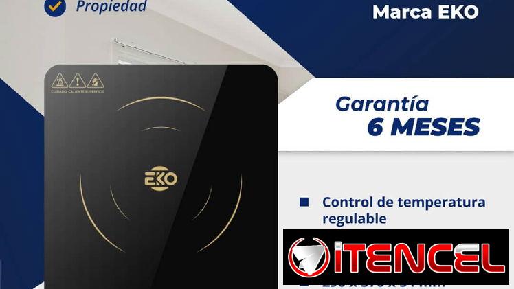 Cocina infrarroja de una hornilla marca eko garantía seis meses