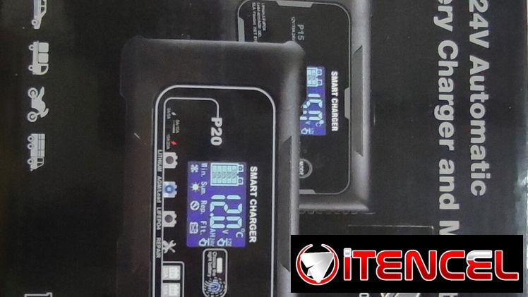 Cargador inteligente 12v 20ah y 24v 10ah para todo tipo de batería precio 85usd
