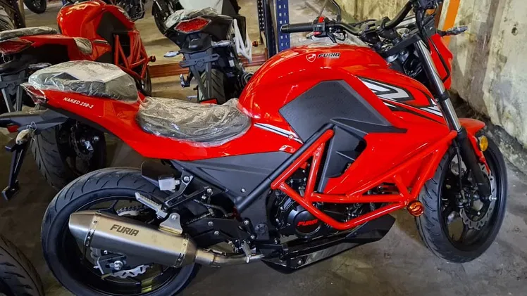 *🏍️Motos de Combustión FURIA NAKED 0km🏍️*. precio 2700usd
