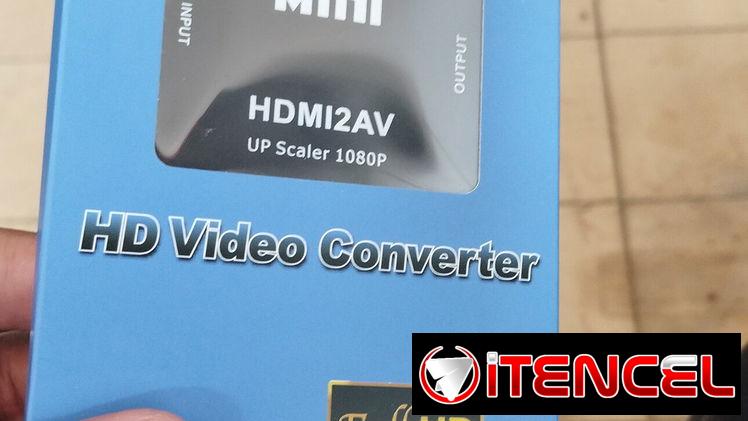 Cajita de convertidor de HDMI a AV en venta ‼️
