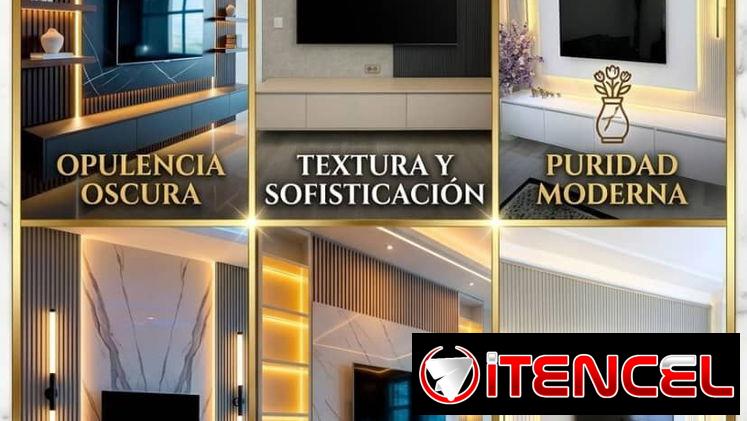 Tu sala merece un cambio. Transforma un multimueble obsoleto en unas simples piezas modernas con Los Desiguales