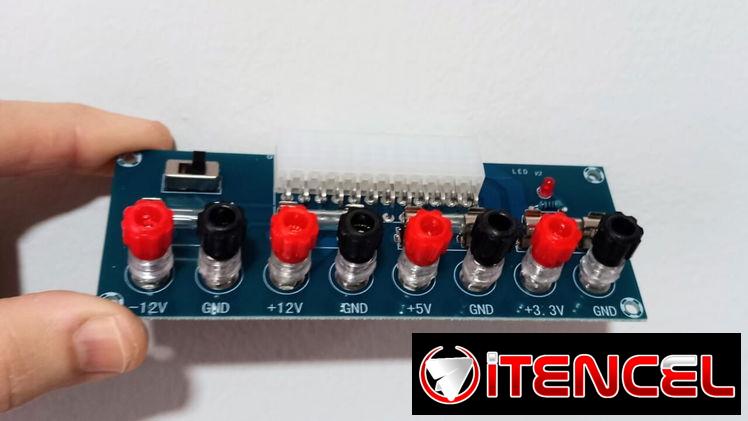 PLACA TESTER PARA FUENTES