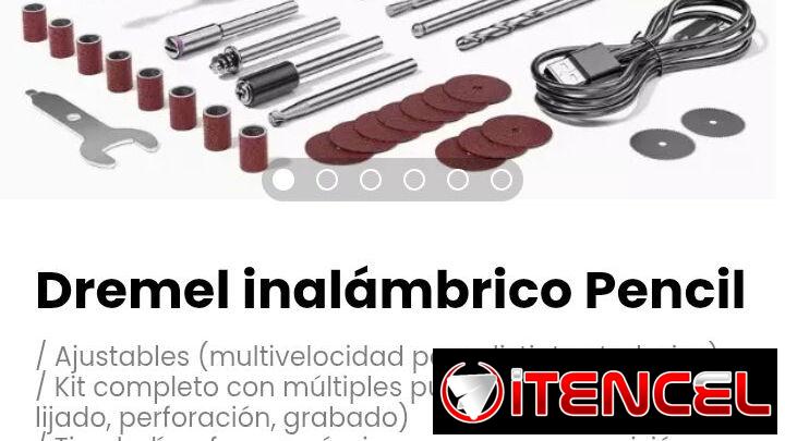 Dremel inalámbrico Pencil  6 niveles de velocidad