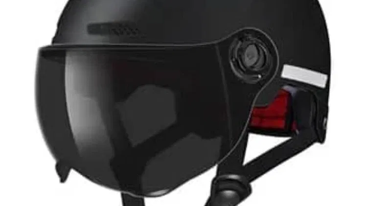 Casco de moto plástico semi integrales