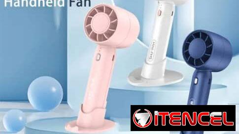 Ventilador de mano turbo de 3600 mahp con regulador de velocidades