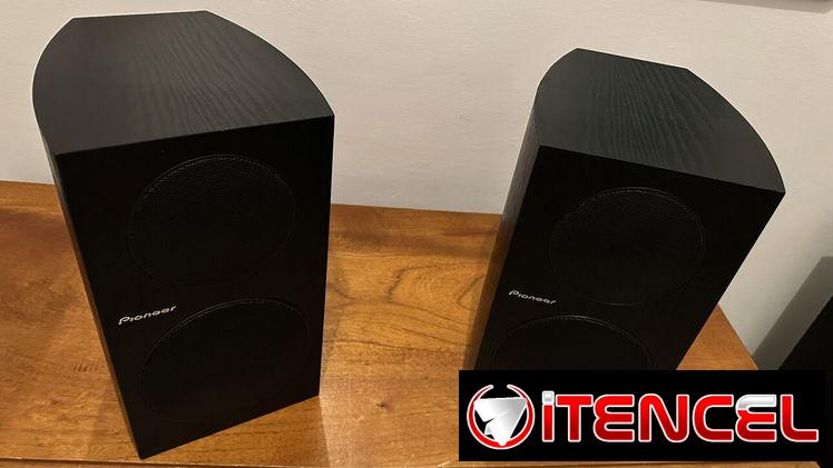 Bafles Pioneer 2 vías 80W Andre Jon , Calidad sonido .