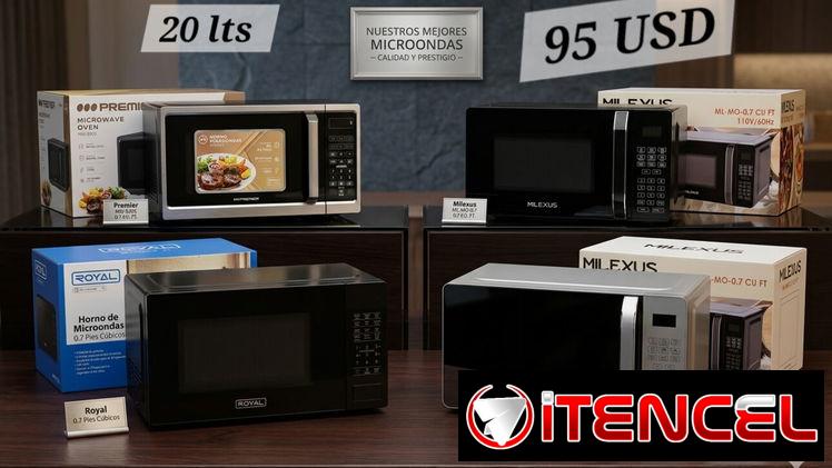Microwave Milexus,  Royal y Premier 20lts