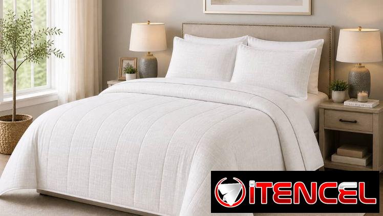 Sert de sobrecamas queen size