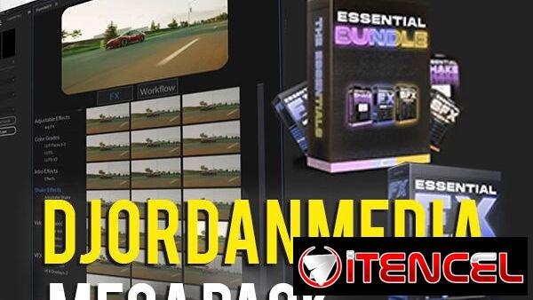 🤩 DJORDANMEDIA Bundle pack para creadores de Contenido para Youtube ,Insta, TikTok.