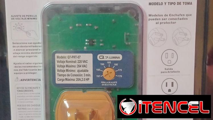 Protector de voltaje 220