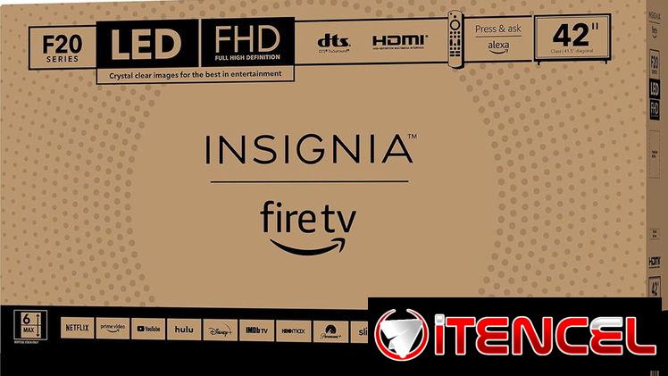 TELEVISOR INSIGNIA DE 42” FHD LED SMART TV|MOD: F20 SERIES|SELLADO EN CAJA. #56242086