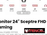 Monitor 24″ Sceptre FHD Gaming Modelo: E248B-FPT168