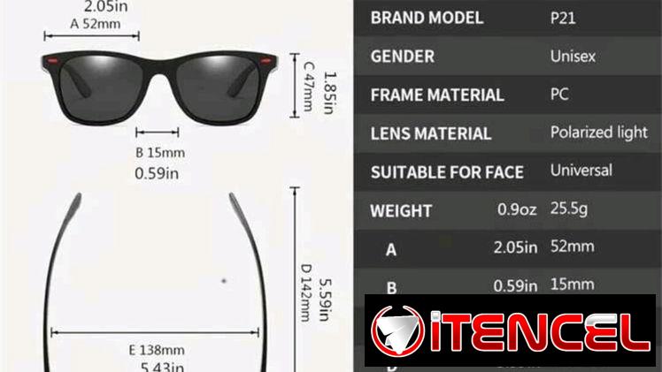 Gafas de sol, total protección