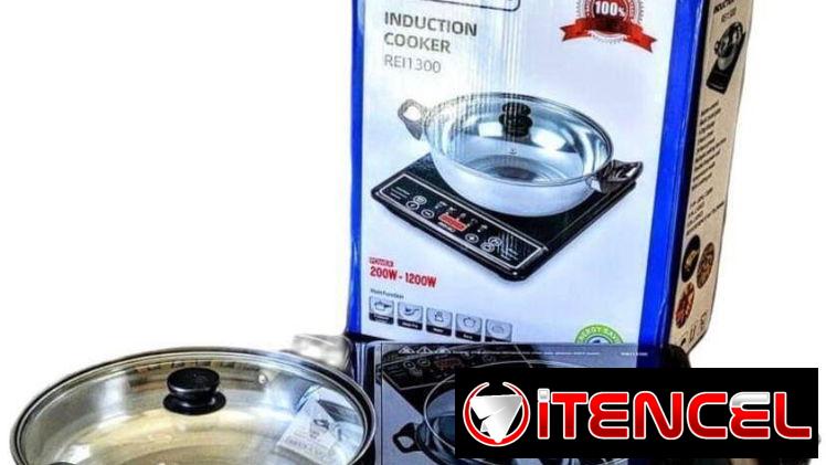 Fogón o Cocina de inducción Royal 1200w con Sartén (lyn)
