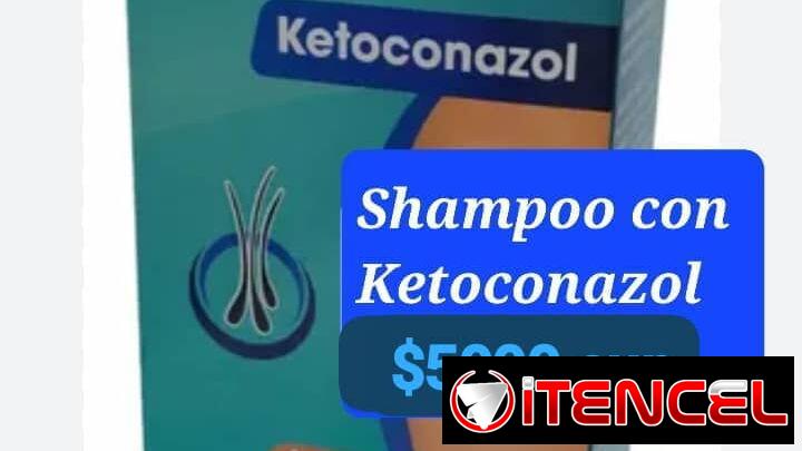 Shampoo con Ketoconazol en venta