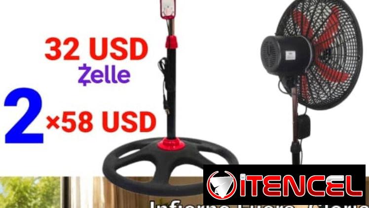 Ventilador De Pedestal 18”