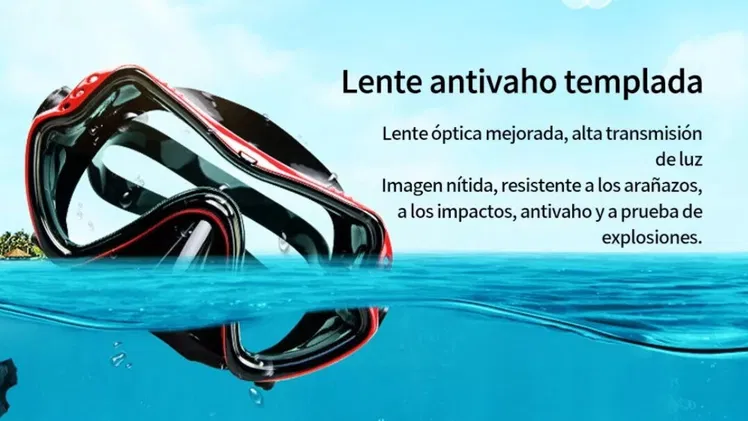 Set p/ hacer Snorkeling o buceo p adultos