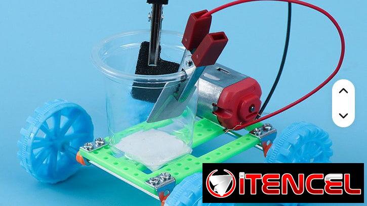 Coche de Ciencia DIY Alimentado por Agua Salada para Niños | Juguete Educativo STEM en La Habana