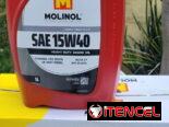 Aceite 15w-40. 5 litros. Motores Diésel. Molinol. Alemán.