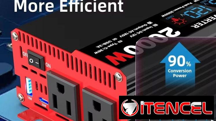 XDZWATT inverter onda modificada 2000W(800W continuos)