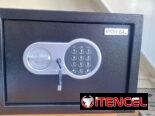 Caja Fuerte Electrónica Royal 16L 4 Baterías AA, Caja de Valores Royal 16L Cierre Programable VPT#-0501