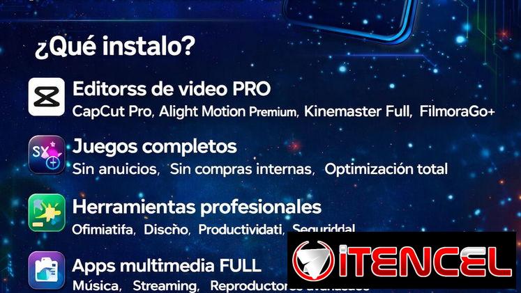 INSTALACIÓN DE APPS PREMIUM FULL PARA ANDROID +53 54266893 ¡Todo desbloqueado, sin límites y listo para usar!