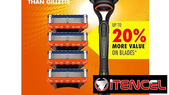 * Maquina de afeitar Gillette Fusion 5+ 5 repuestos