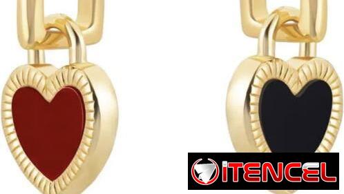 Aretes chapados oro 14 quilates