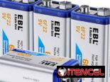 🔋​ BATERIAS RECARGABLES 9 VOLT 🔋​ MARCA EBL® 🔋 CALIDAD 🔋 LA MEJOR 🔋 600mAh 🔋 – 5.887.23.60