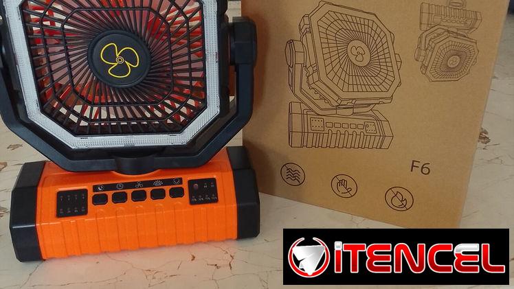 Ventiladores recargables F6