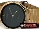 CITIZEN ECODRIVE STILLETO (AR3112-57E) DE 39MM , UNISEX EN ACERO INOXIDABLE DORADO Y CRISTAL DE ZAFIRO , NUEVO  58049738