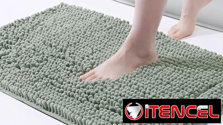 ✨ Alfombra de Chenilla – Suavidad y Seguridad para tu Baño.