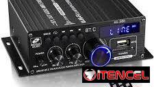 AK-380 mini amplificador de potencia de audio Bluetooth 5.0