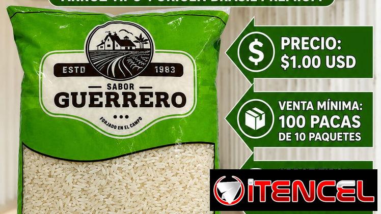Arroz brasileño por contenedor