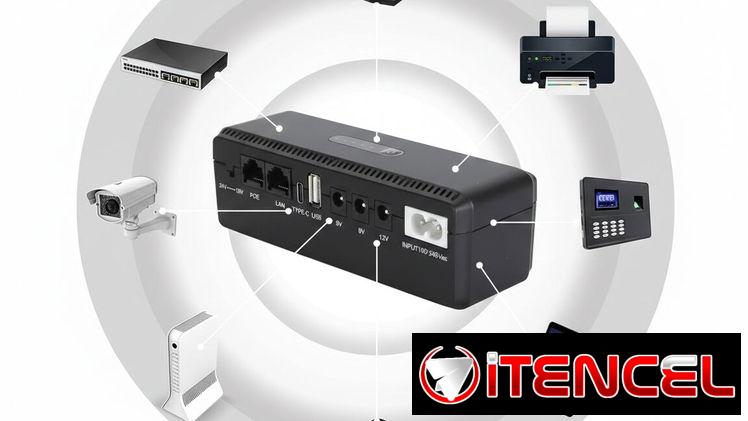 Mini UPS DC 10400, para routers