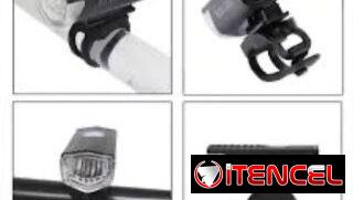 Luces para bicicleta, recargable, delantera, resistente al agua.