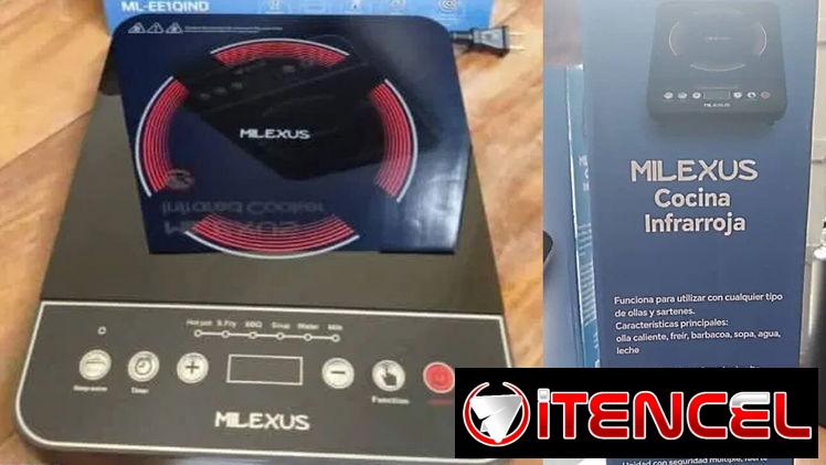 Cocina sencilla infrarrojo marca milexus para usar con cualquier olla y sartenes 60 usd Transporte Incluido Factura y ga