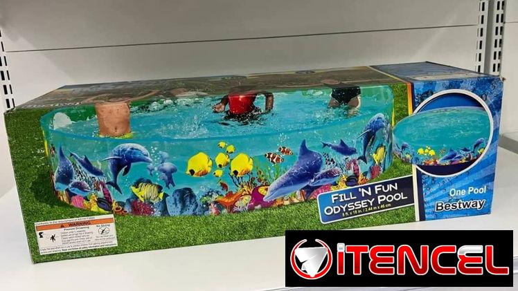 🍁🌊 Piscinas grandes para niños disponibles 👶💦2.44 m x 46 cm