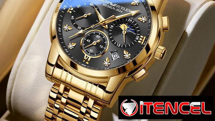 ⌚ Reloj LOUIEJUELEN Elegance Pro Automático 40mm – Movimiento Suizo – Cristal de Zafiro – Nuevo