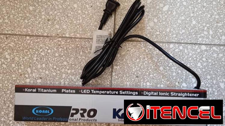Plancha de pelo de nano titanium de 450 grados ideal para keratina. Nueva en caja. Tenemos mensajería