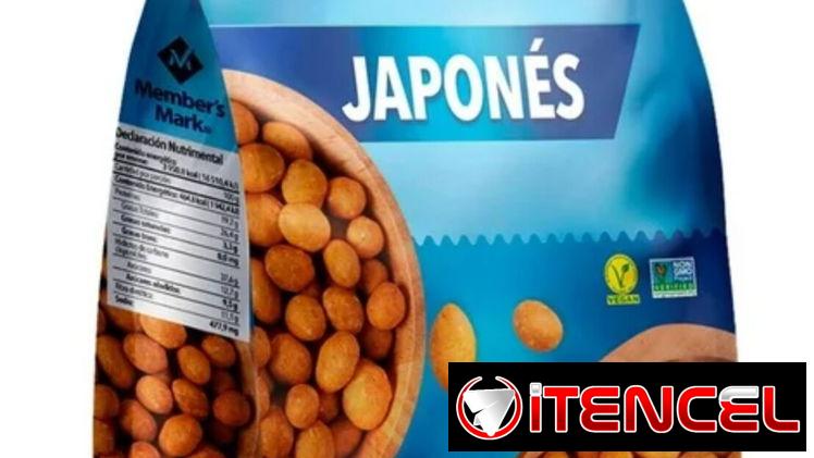 Tengo frutos secos, cacahuetes japonés y nues de la India
