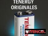 pilas 9v Amazon Basic y Tenergy recargables